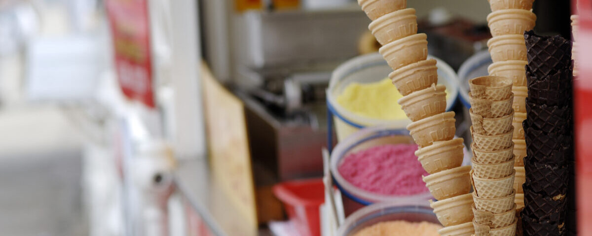 Ice Cream and Catering Van